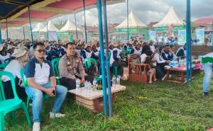 Kapolres Rejang Lebong Monitoring Karnaval Advansia Temu Tani, Dorong Peningkatan Produktivitas Pertanian