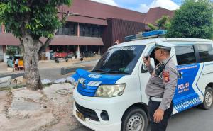 Satlantas Polres Bengkulu Utara Edukasi Pelajar dan Pengunjung Pasar tentang Keselamatan Berlalu Lintas