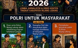 Sambut HUT Bhayangkara ke-80, Polres Rejang Lebong dan PWI Gelar Lomba Kreasi Bhayangkara 2026