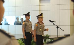 Kapolda Bengkulu Pimpin Upacara Serah Terima Jabatan Wakapolda Bengkulu
