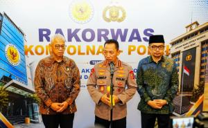 Kapolri di Rakorwas Kompolnas: Mitra Strategis untuk Pembenahan Polri