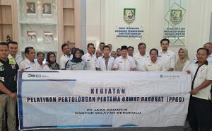 Jasa Raharja Bengkulu Gelar Pelatihan PPGD di Kawasan Rawan Kecelakaan untuk Tingkatkan Kesiapsiagaan Masyarakat