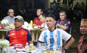 Polda Bengkulu Gelar Nobar Piala Dunia 2026 Bersama Personel dan Masyarakat