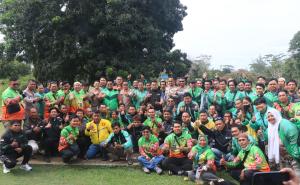 Kapolda Bengkulu Silaturahmi dengan Ojol Kamtibmas
