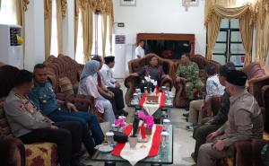 Karoops Polda Bengkulu Hadiri Penyambutan Kedatangan Kepala Bakamla RI, Stafsus Menpar, dan Rektor Unila 