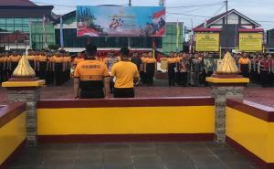 Kapolres Rejang Lebong Ajak Personel Olahraga Bersama