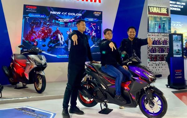 Meluncur di IIMS 2026, AEROX ALPHA Pamerkan Warna &amp; Grafis Anyar yang Anti-Mainstream