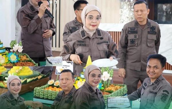 Kejari Bengkulu Gelar Syukuran HUT PERSAJA ke-75