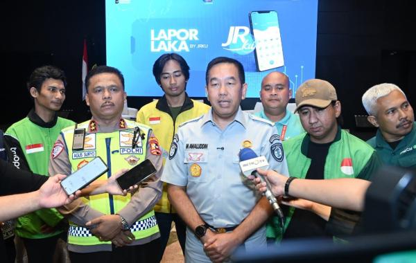 Ngobrol Keselamatan Lalu Lintas Bareng Komunitas, Jasa Raharja dan Korlantas Proaktif Respons Cepat Kecelakaan    
