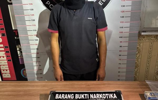 Tersangka Pengedar Sabu di Lubuk Ubar