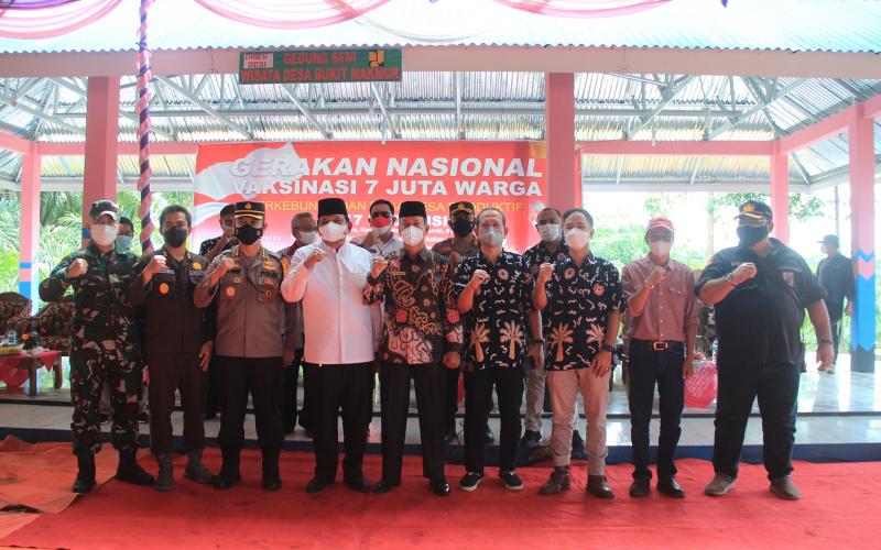 Upaya Pemerintah Kabupaten (Pemkab) Bengkulu Utara (BU) dalam menuntaskan target vaksinasi