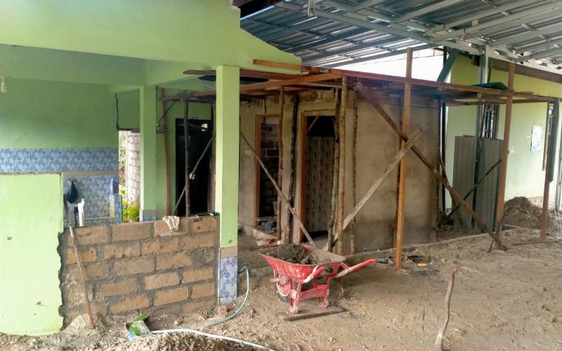 Pembangunan MCK Masjid Al Ikhlas Capai 70 Persen Dalam Sasaran Pokok TMMD Ke 112