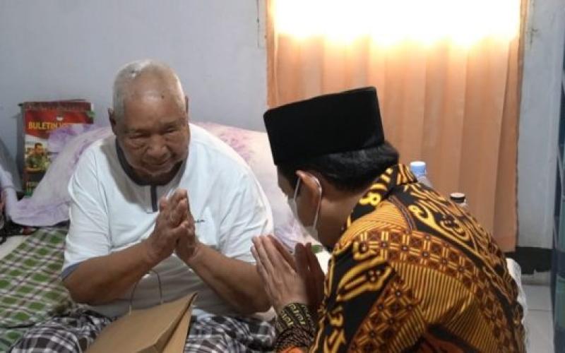 Dikunjungi Wawali, Veteran ini Doakan Kota Bengkulu Semakin Maju
