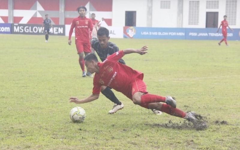 Laga Perdana Babak 10 Besar Grup F Liga 3 Jateng 2021, Persika Karanganyar Menahan Imbang 2-2 Lawan Persak Kebumen