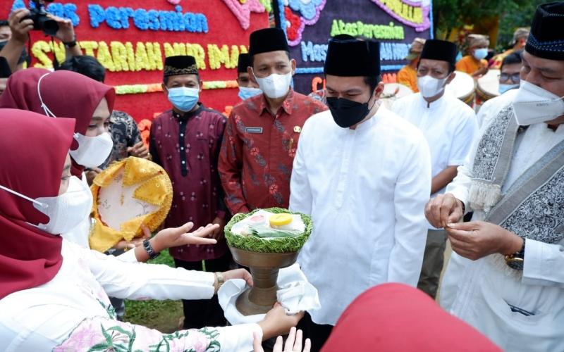 Wabup BU Resmikan Masjid Jamik Syatariah Nur Iman