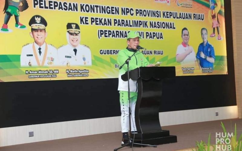Gubernur H Ansar Ahmad Lepas 22 Altet NPCI Provinsi Kepri