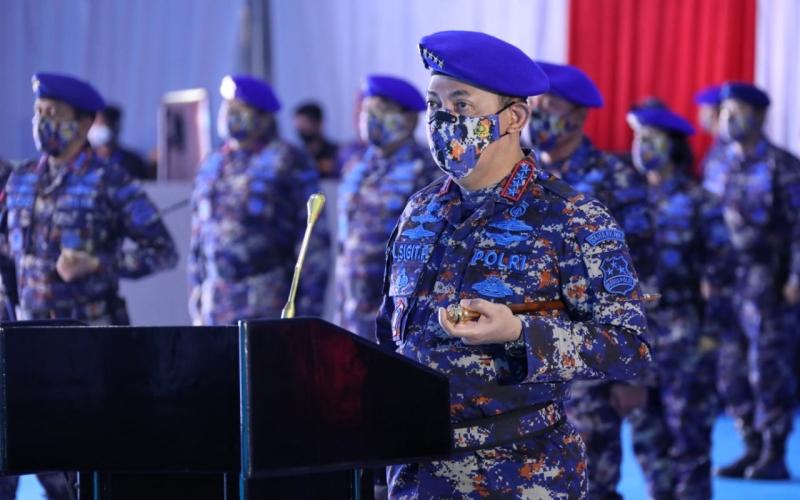 HUT ke-71 Korpolairud, Kapolri : Wujudkan Representasi Negara Hadir di Setiap Wilayah 