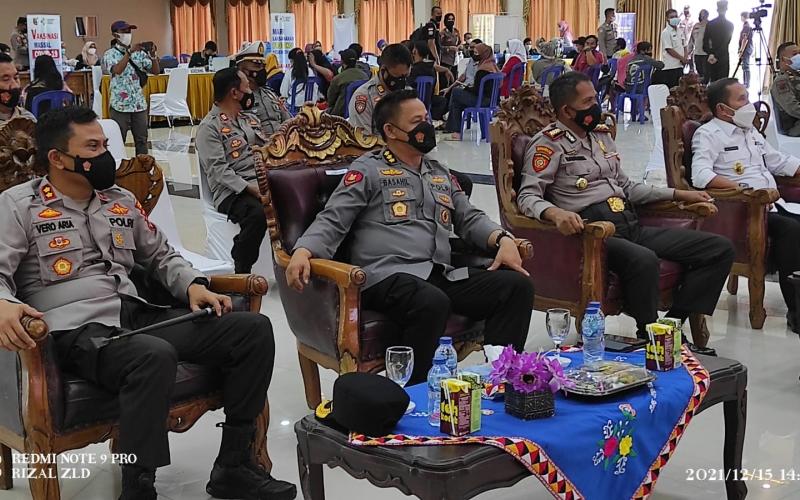 Polres Pesawaran Gencarkan Sosialisasi Vaksinasi