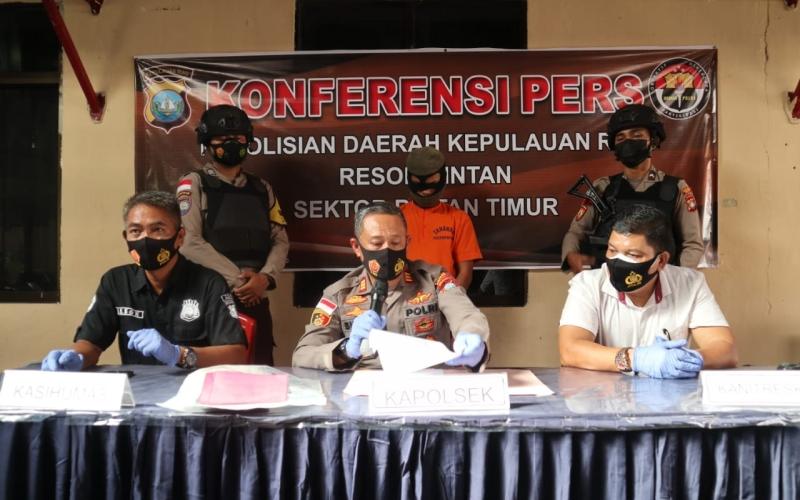 Polsek Bintan Timur Ringkus Pelaku Tindak Percobaan Pemerkosaan