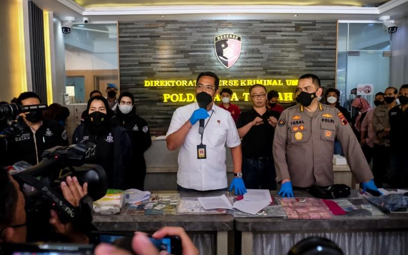 6 Orang pelaku Penipuan Gendam Berhasil di Ungkap Ditreskrimum Polda Jateng
