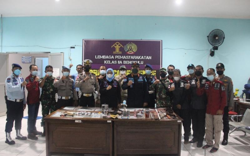 Sambut Nataru, Lapas Bentiring Bengkulu Perkuat Pengamanan