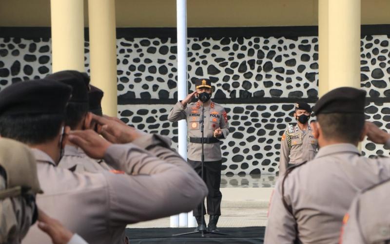Pimpin Apel Perdana, Kapolda Bengkulu Ucapkan Terimakasih