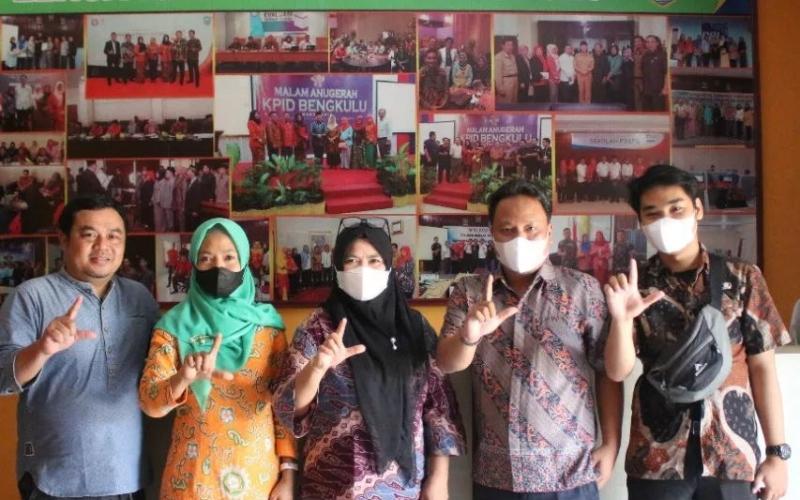 Diskominfotik Benteng Koordinasi ke KPID Bengkulu Terkait Migrasi TV Analog ke Digital