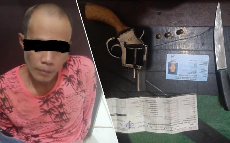 Ancam Maimunah Pakai Senpi, Seorang Warga Rupit Diamankan Polisi