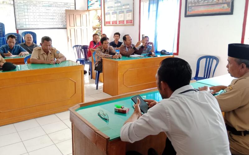 Polsek Giri Mulya Hadiri Kegiatan Rapat Koordinasi Terkait Air Bersih