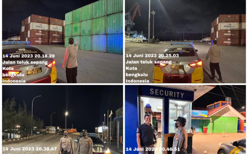 Berikan Rasa Aman, Polsek KSKP Pantau Situasi Kamtibmas dan Patroli Dialogis 