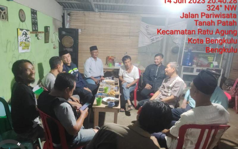 Polsek Ratu Agung Lakukan Monitoring dan Pendampingan Pemilihan Ketua RW 04 Kelurahan Tanah Patah