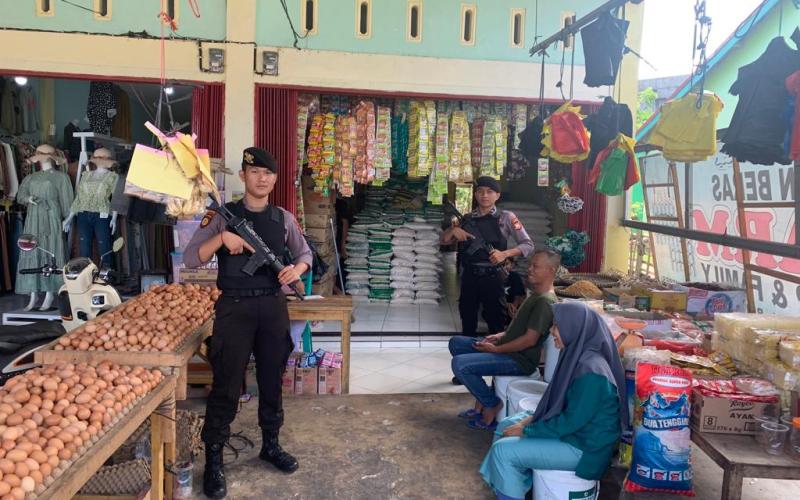 Cegah Aksi Kejahatan, Sat Samapta Polres Kaur Melakukan Patroli 