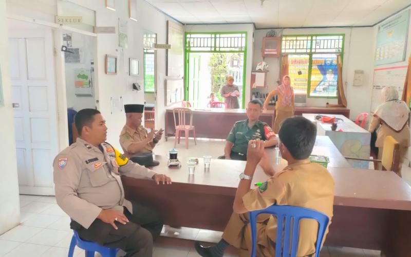 Sambang Tatap Muka, Polsek Curup Sasar Kantor Kelurahan Air Rambai