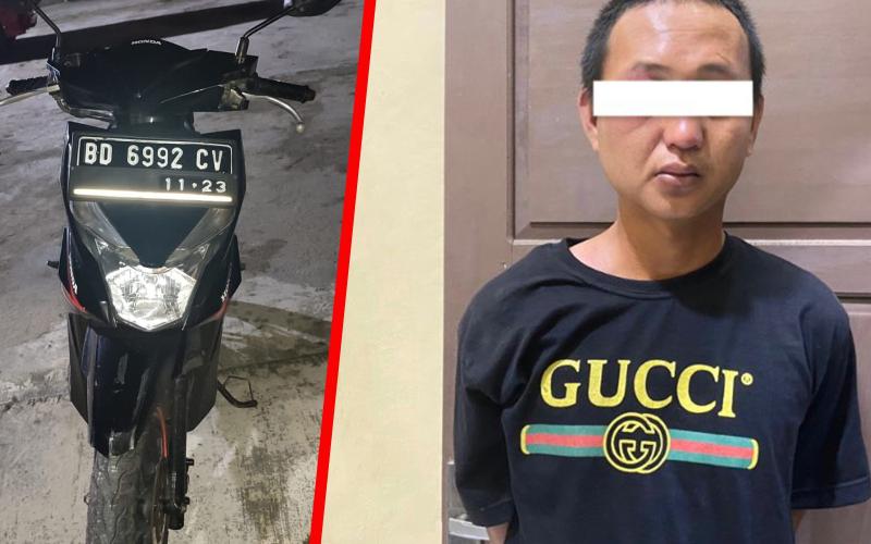 Respon Cepat, Polisi Tangkap Terduga Pelaku Curanmor, 1 Kabur!