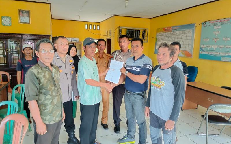 Polisi RW Polesek SAM, Mediasi Pertengkaran Warga Kelurahan Kembang Mumpo 