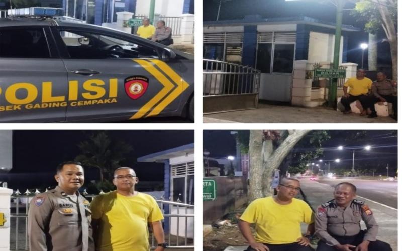 Patroli Dialogis, Polsek Gading Cempaka Sambangi Security Kantor BPJS