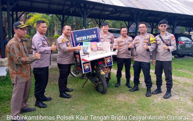 Polsek Kaur Tengah, Terima Tim Penilai Lomba Inovasi Bhabinkamtibmas dari Polda Bengkulu 