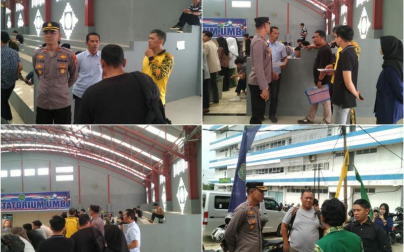Polresta Bengkulu, Cek Lokasi Kegiatan Konser Band  Viera