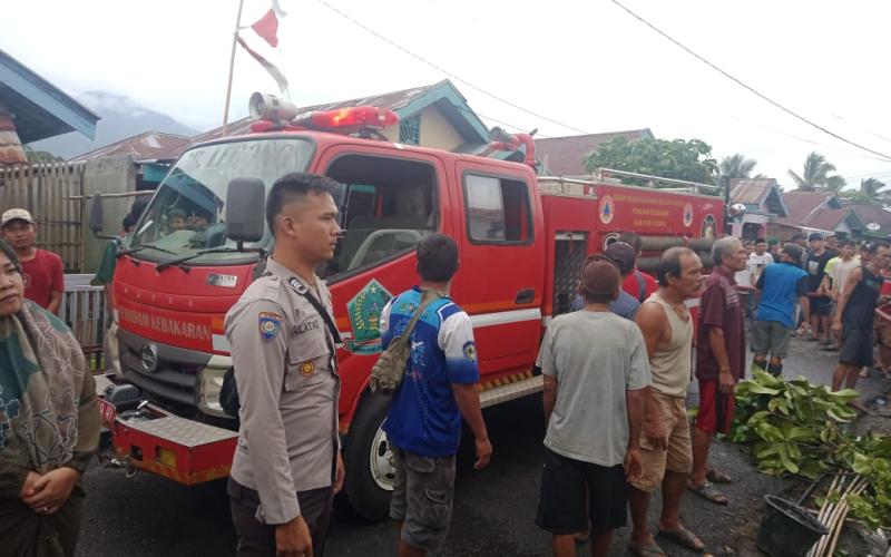 Kebakaran Rumah Warga di Lebong, Kerugian Mencapai Rp 100 juta