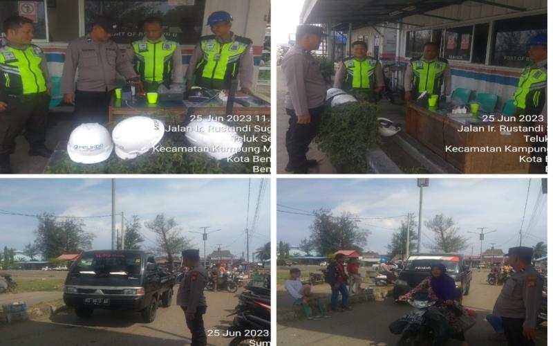 Polsek KSKP Pulau Baai Laksanakan Patroli Siang