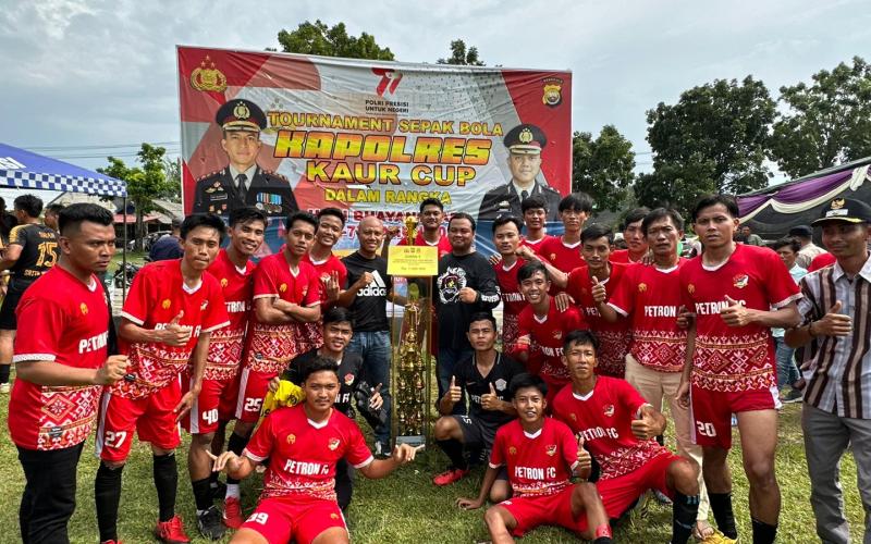 Polres Kaur, Tutup Turnament Cup Kapolres Kaur Tahun 2023 