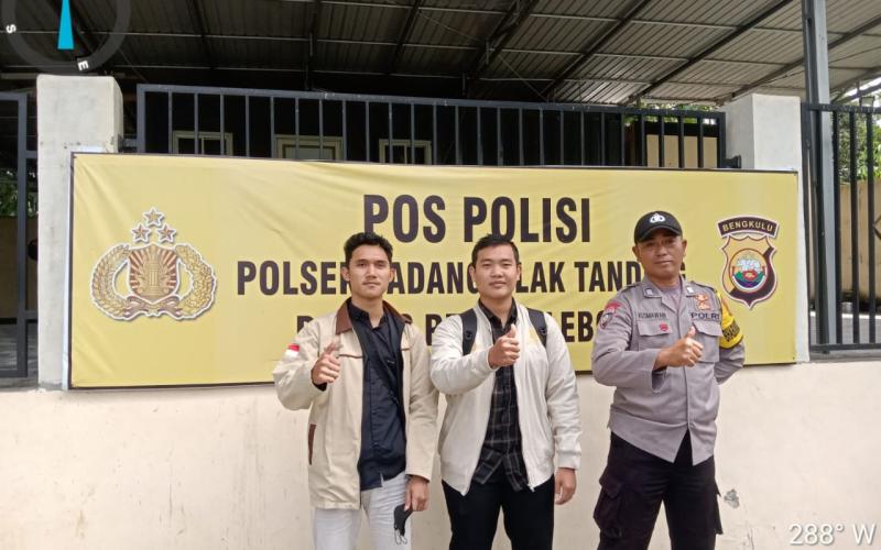 Polsek Sindang Kelingi Gelar Pengawalan Pengendara Menuju Arah Kota Lubuklinggau