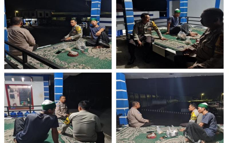 Patroli Dialogis dan Sambang, Polsek Muara Bangkahulu Berikan Imbaun Kamtibmas 