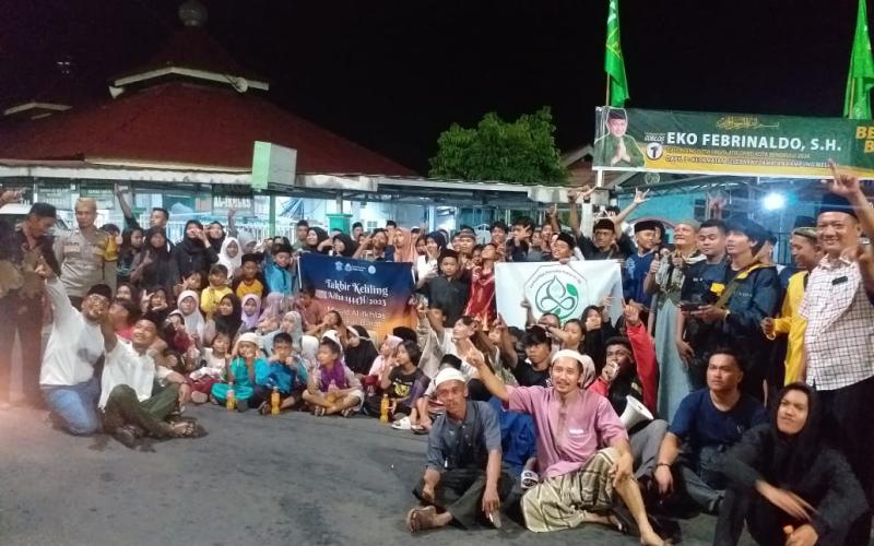 Polsek Gading Cempaka Laksankan Pengamanan Takbir Keliling 
