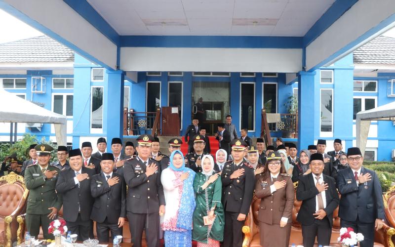 Polres Lebong Gelar Upacara Hari Bhayangkara Ke-77