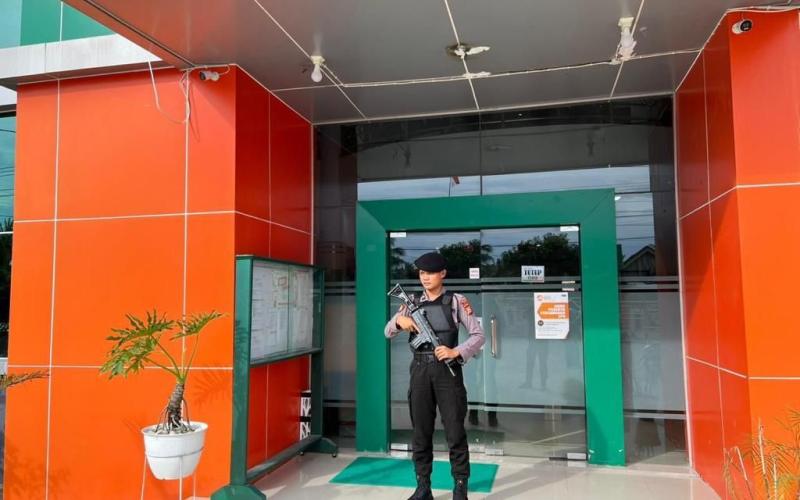Sat Samapta Polres Kaur Patroli Objek Vital