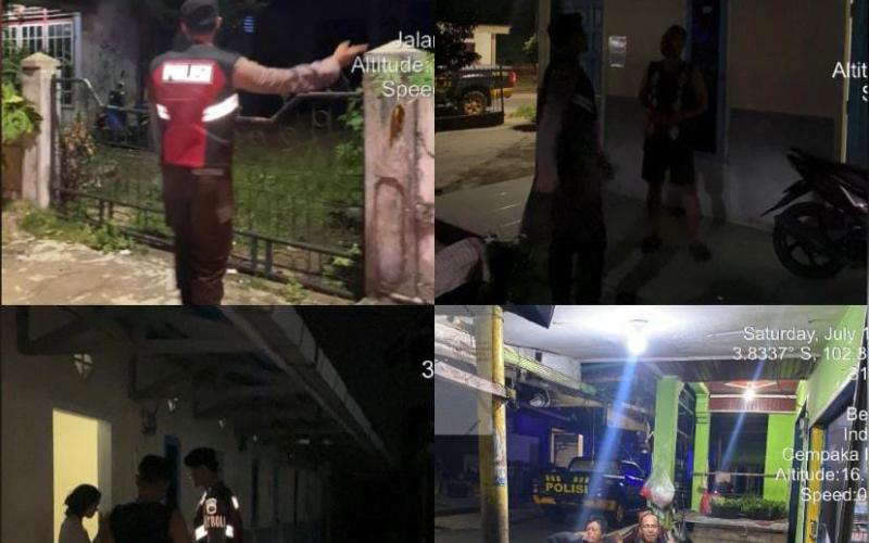 Rutin, Sat Samapta Polresta Bengkulu Patroli Mobiling Meminimalisir Tindak Pidana