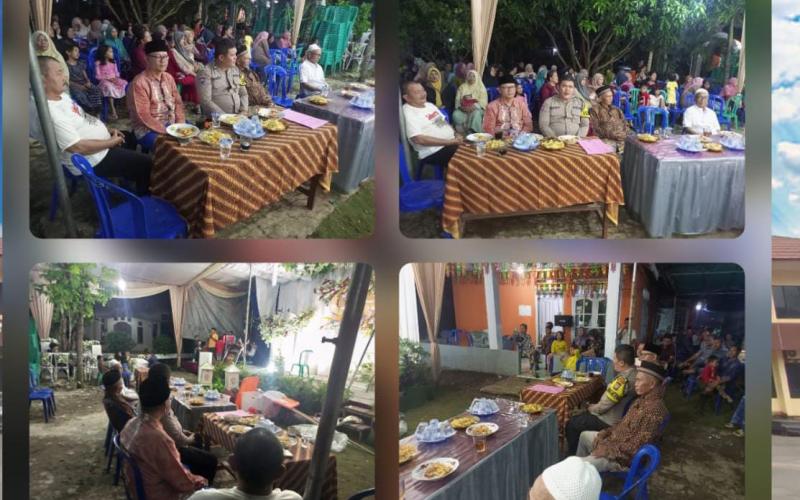 Sambangi Kediaman Bapak Safwan, Personel Polsek Muara Bangkahulu Sampaikan Imbaun Kamtibmas 