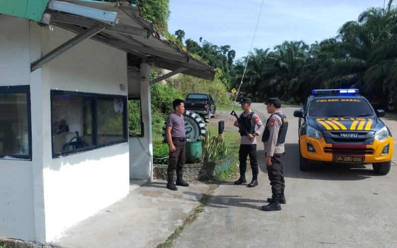 Ciptakan Situasi Kamtibmas Bebas Dari Tindak Kejahatan, Polsek Nasal Gelar Patroli Rutin 