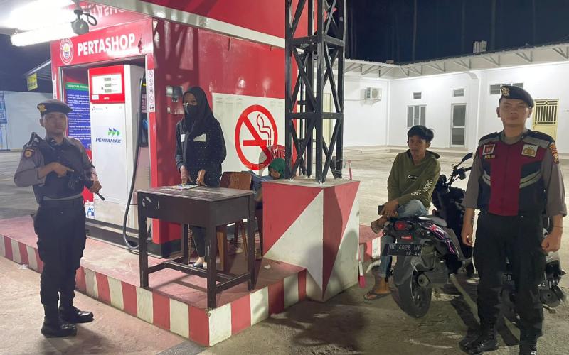 Antisipasi Tindak Pidana, Polsek Nasal  Patroli Rutin dan Patroli Objek Vital